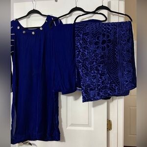 Pakistani indian winter velvet